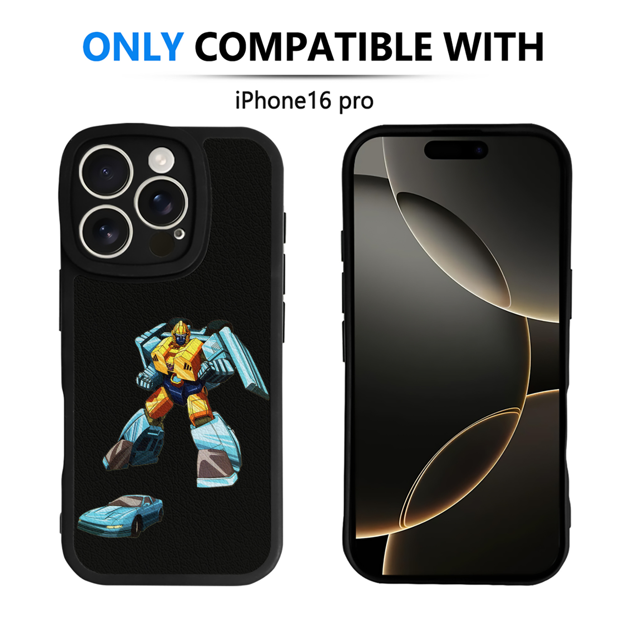（画像用）  【iPhone 16シリーズ対応】シリコンスマホケース（レザー調） 材質：シリコン